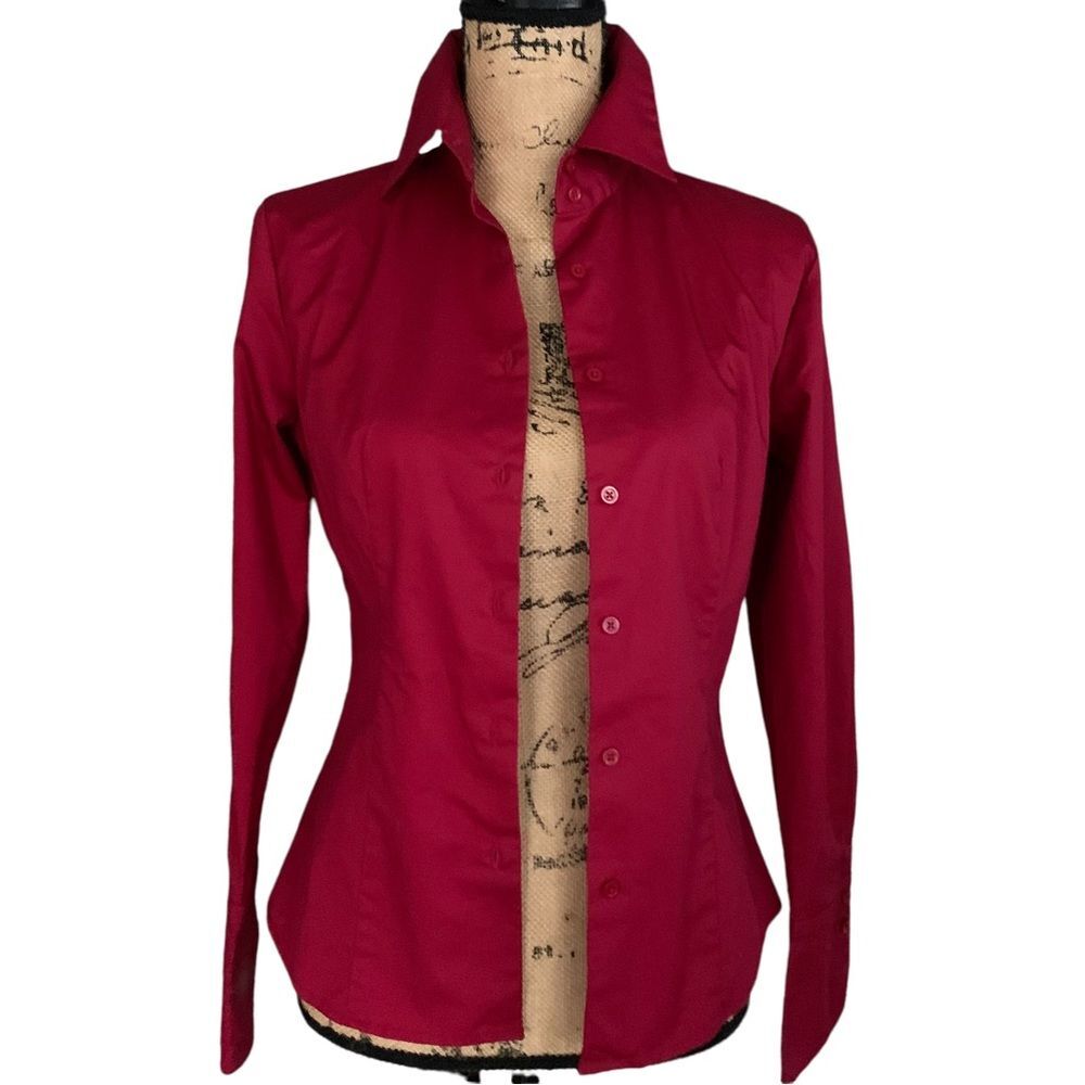 EXPRESS Stretch Button-up long sleeves